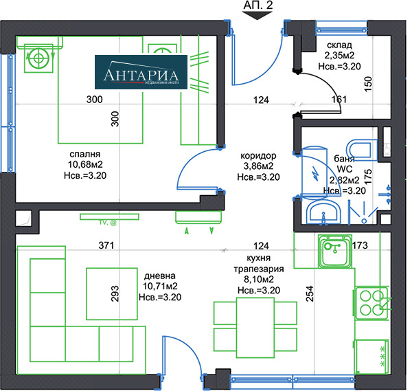 Продава  2-стаен област Бургас , гр. Созопол , 53 кв.м | 96422256 - изображение [2]