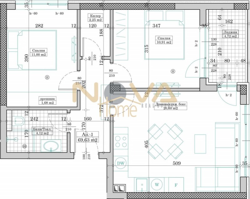 Продава 3-СТАЕН, гр. Варна, Кайсиева градина, снимка 2 - Апартаменти - 53121474