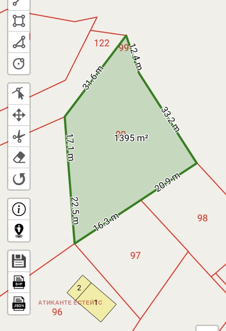 Продава ПАРЦЕЛ, гр. София, гр. Банкя, снимка 2 - Парцели - 53706804