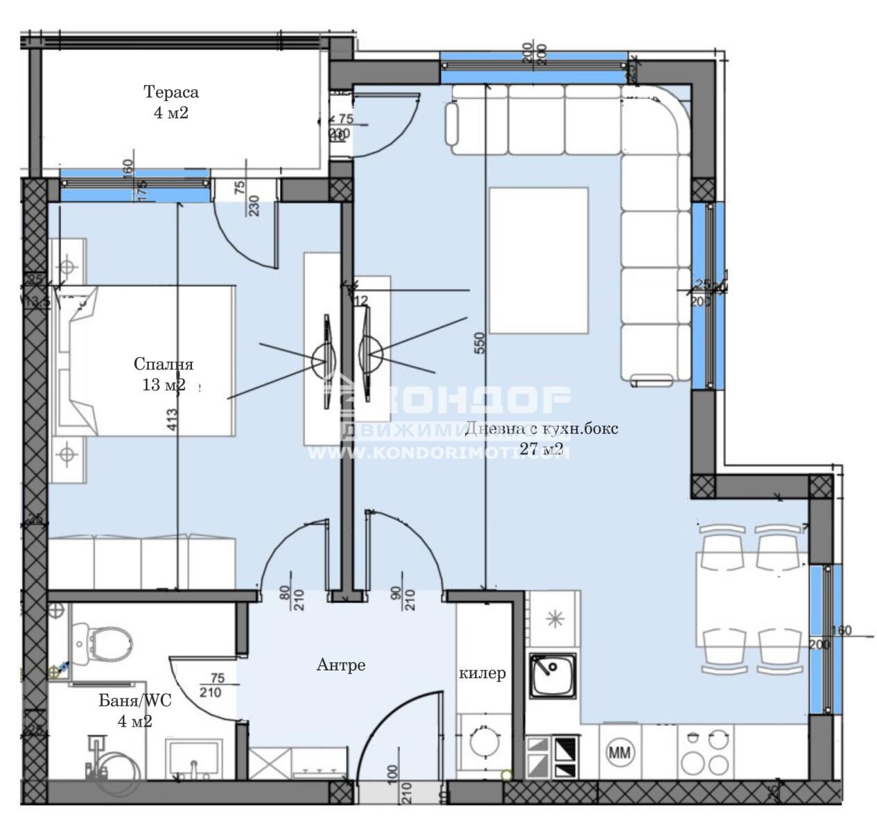 Продава 2-СТАЕН, гр. Пловдив, Кършияка, снимка 17 - Апартаменти - 53918377