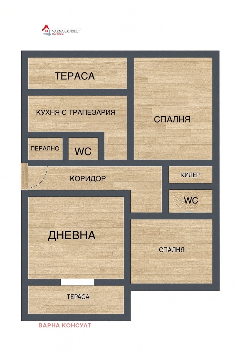 Продава 4-СТАЕН в град Варна, Владислав Варненчик 1 - 92 кв.м / 134 900 € » 263 841.47 лв., ВАРНА КОНСУЛТ
