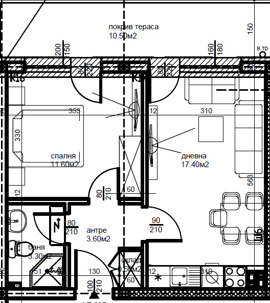 Продава 2-СТАЕН, гр. Пловдив, Беломорски, снимка 3 - Апартаменти - 55218571
