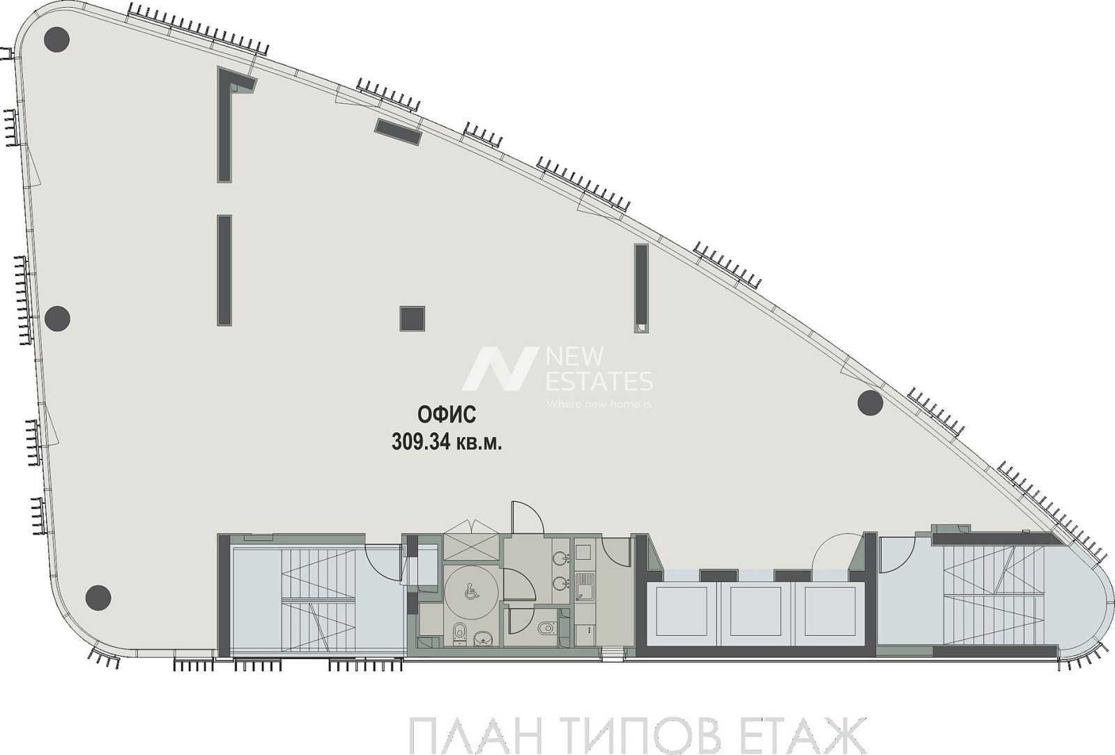 Продава ОФИС, гр. София, Манастирски ливади, снимка 8 - Офиси - 56267577