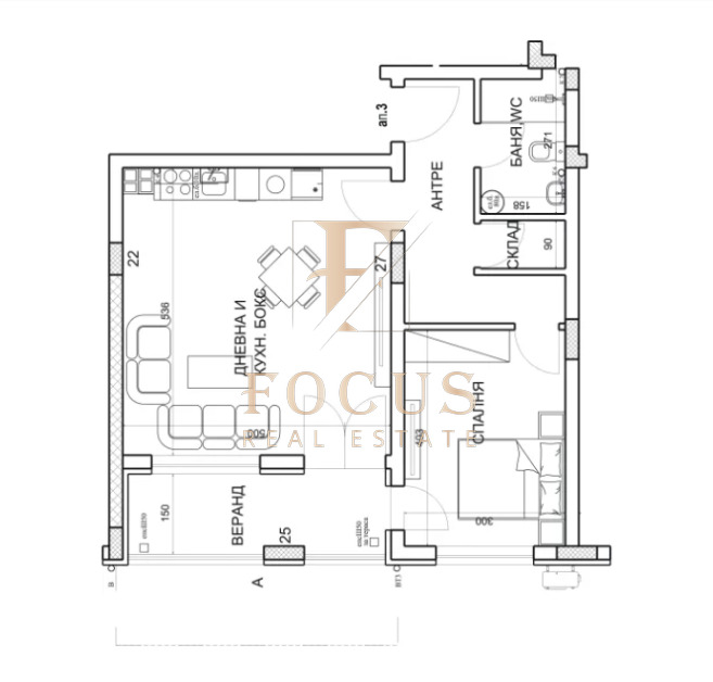 Eladó  1 hálószoba Plovdiv , Mladezski Halm , 77 négyzetméter | 34309600 - kép [2]