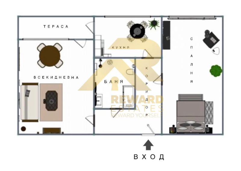 Eladó  1 hálószoba Sofia , Sveta Troica , 66 négyzetméter | 52703431