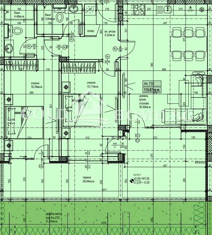 Продава 3-СТАЕН, гр. Пловдив, Христо Смирненски, снимка 4 - Апартаменти - 56267210