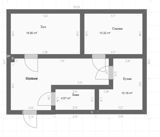 For Sale  1 bedroom Burgas , Izgrev , 61 sq.m | 60592479