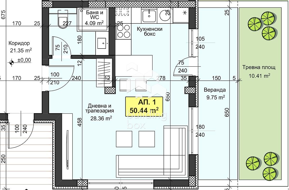 Продава 1-СТАЕН, гр. Пловдив, Христо Смирненски, снимка 8 - Апартаменти - 55707303