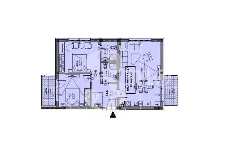 Satılık  2 yatak odası bölge Sofia , Gara Elin Pelin , 116 metrekare | 46404806 - görüntü [8]