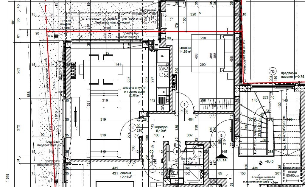 Продава 3-СТАЕН, гр. Варна, Бриз, снимка 2 - Апартаменти - 47687530