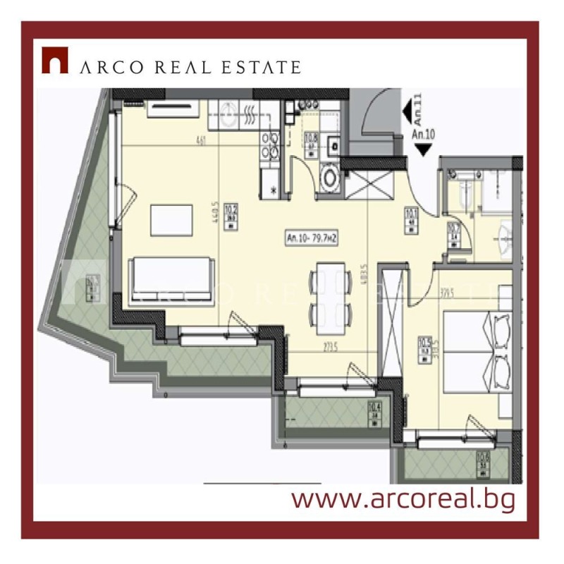 Продава 2-СТАЕН, гр. София, Кръстова вада, снимка 2 - Апартаменти - 53267363