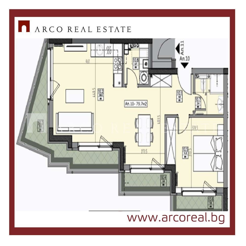 Продава 2-СТАЕН, гр. София, Кръстова вада, снимка 2 - Апартаменти - 53267363