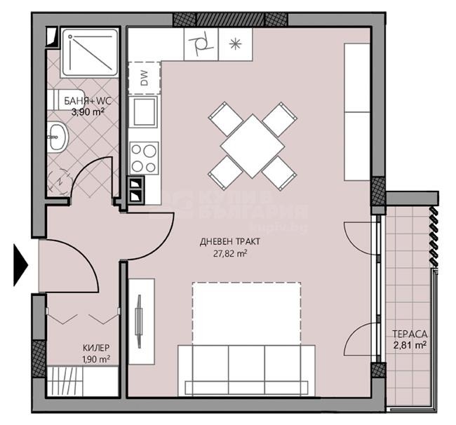 Продава 1-СТАЕН, гр. Варна, Възраждане 2, снимка 6 - Апартаменти - 54060379