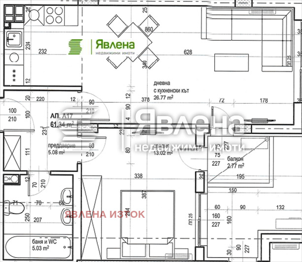 Продава  2-стаен град София , Люлин 5 , 71 кв.м | 33152425 - изображение [2]