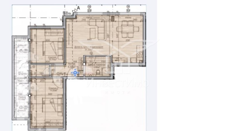 Продается  2 спальни София , м-т Гърдова глава , 110 кв.м | 42463655
