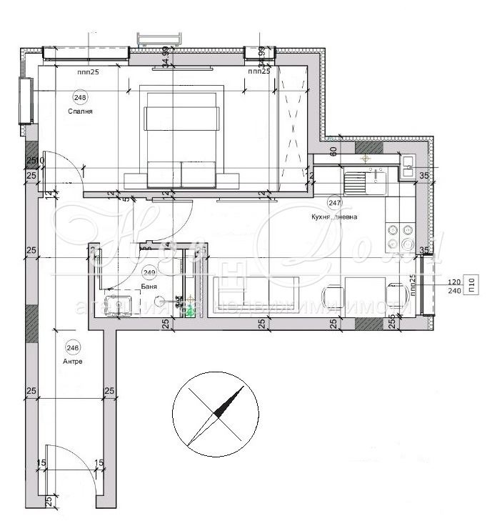 Myytävänä  1 makuuhuone Sofia , Ovtša kupel , 52 neliömetriä | 56753050 - kuva [7]