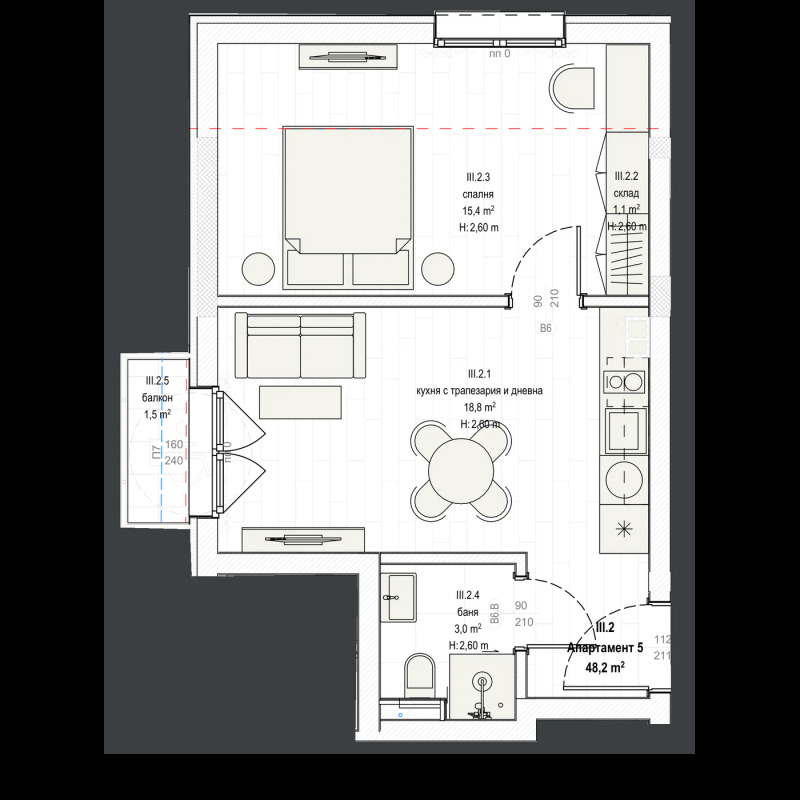 Продава 2-СТАЕН, гр. Созопол, област Бургас, снимка 2 - Апартаменти - 53197048