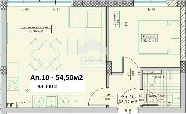 Продава 2-СТАЕН, гр. Варна, м-т Пчелина, снимка 7 - Апартаменти - 54971674