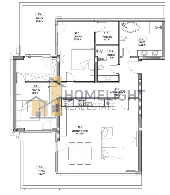 Zu verkaufen  2 Schlafzimmer Sofia , Krasno selo , 194 qm | 86059004 - Bild [15]