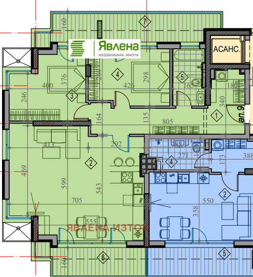 Na sprzedaż  2 sypialnie Sofia , Krastowa wada , 144 mkw | 88116512 - obraz [8]
