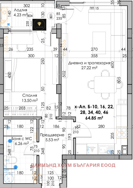 Продается  1 спальня Пловдив , Южен , 81 кв.м | 34955494 - изображение [3]