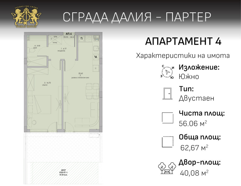 Продава  2-стаен град София , Малинова долина , 64 кв.м | 58173539 - изображение [5]