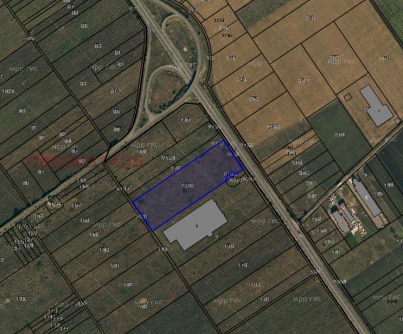 For Sale  Plot Burgas , Promishlena zona - Sever , 31267 sq.m | 53325469 - image [2]