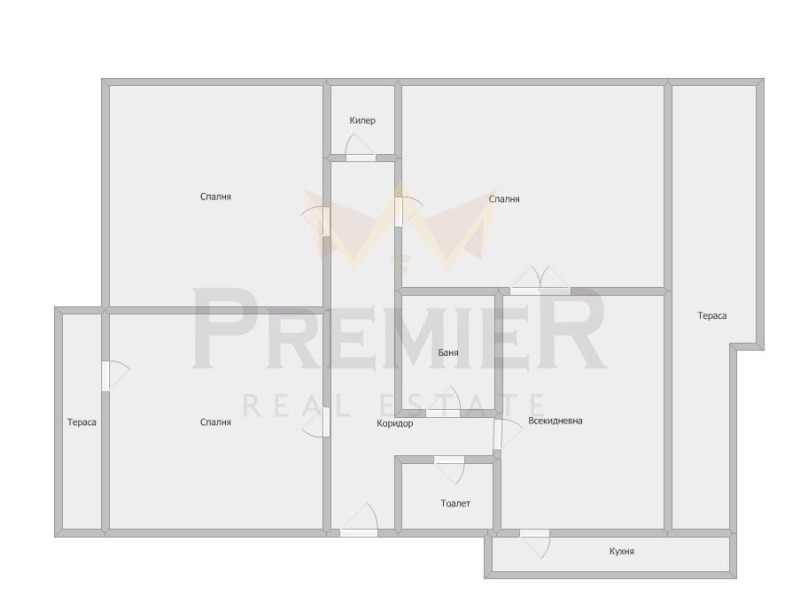 Zu verkaufen  3 Schlafzimmer Warna , Lewski 1 , 102 qm | 53784925