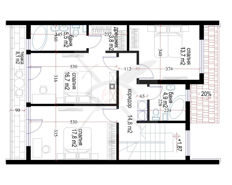 Na prodej  Dům oblast Sofia , Ravno pole , 204 m2 | 45473087 - obraz [6]