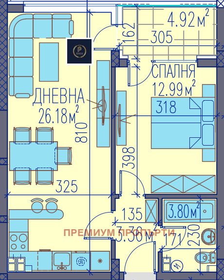 Продава 2-СТАЕН, гр. Пловдив, Каменица 2, снимка 3 - Aпартаменти - 48333247