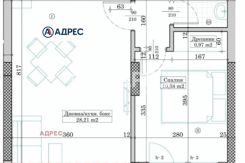 Продава 2-СТАЕН, гр. Варна, Левски 1, снимка 4 - Апартаменти - 53184979