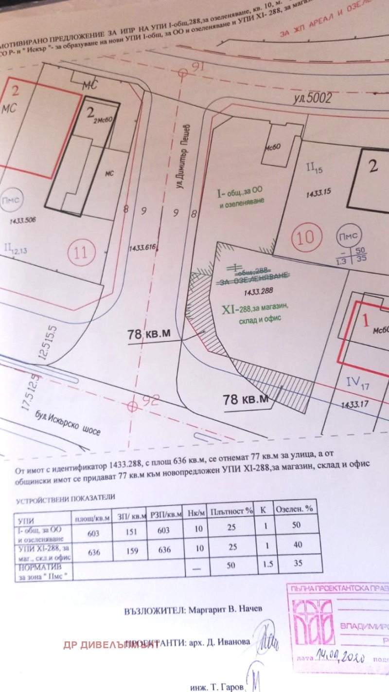 Продава  Парцел град София , НПЗ Искър , 639 кв.м | 16929685 - изображение [13]