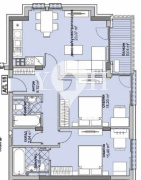 2 bedroom Lyulin 6, Sofia 1