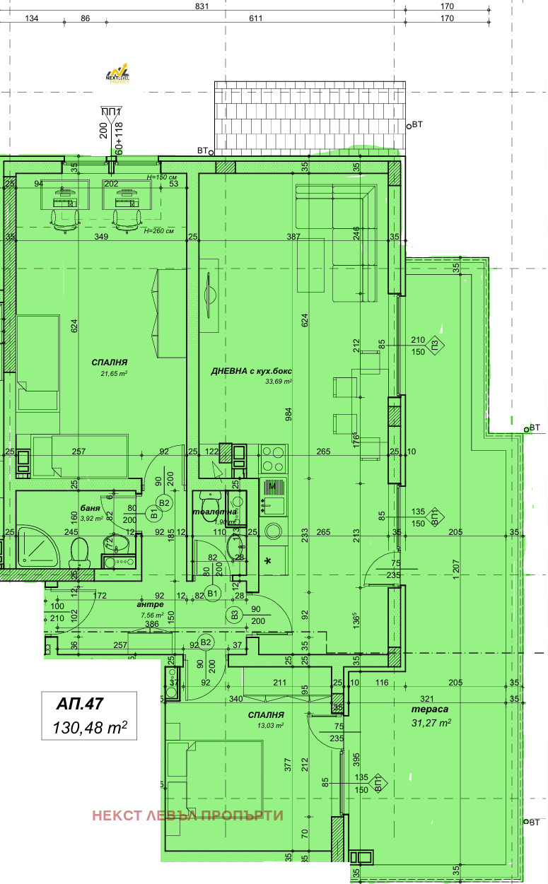 Te koop  2 slaapkamers Sofia , Ovtsja kupel 2 , 151 m² | 16188433 - afbeelding [4]