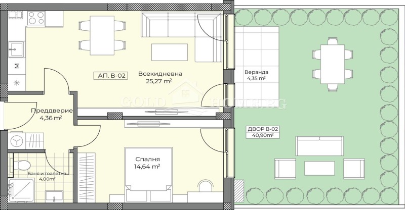 Продава 2-СТАЕН, гр. Пловдив, Остромила, снимка 8 - Aпартаменти - 48128271