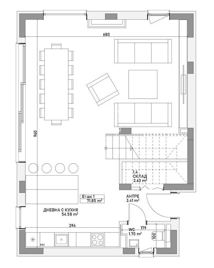 Продава КЪЩА, гр. София, с. Панчарево, снимка 6 - Къщи - 54022095