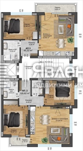 2-СТАЕН, 85 m2