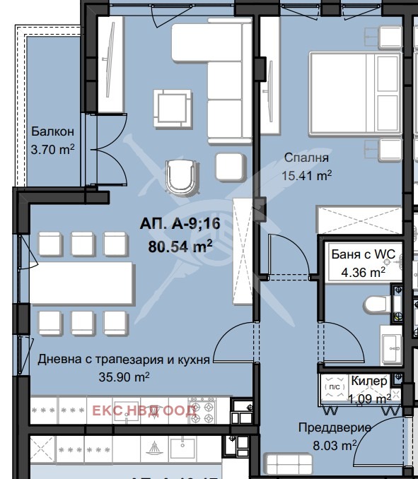 Продава 2-СТАЕН, гр. Пловдив, Христо Смирненски, снимка 1 - Aпартаменти - 47502541