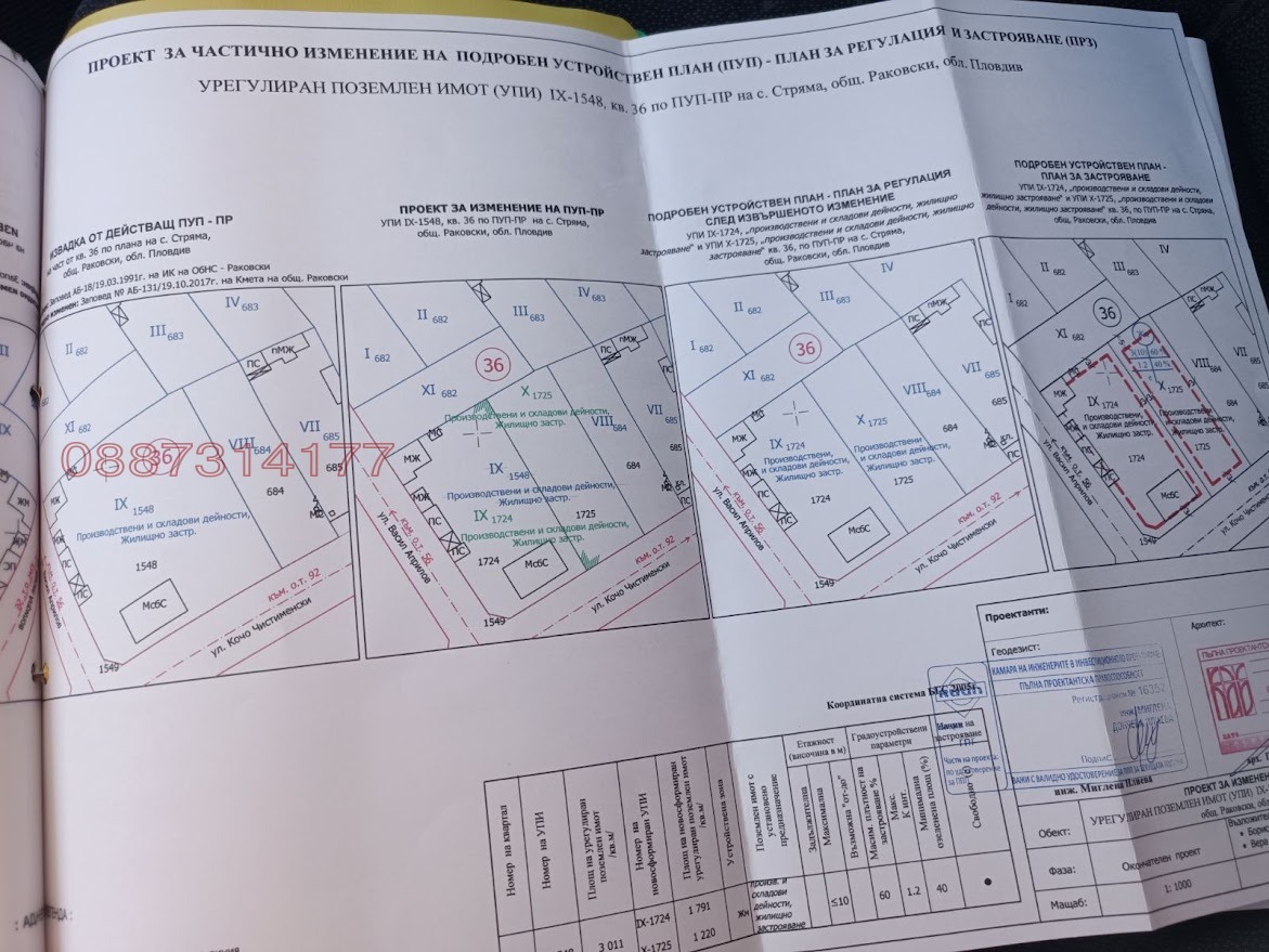 Продава ПАРЦЕЛ, с. Стряма, област Пловдив, снимка 5 - Парцели - 54755295