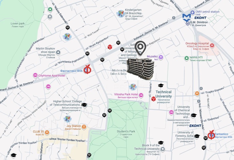 Продава 1-СТАЕН, гр. София, Студентски град, снимка 3 - Апартаменти - 53490893