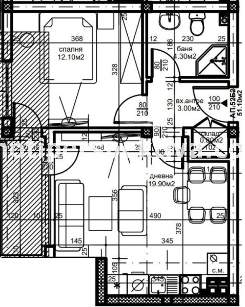 Продава 2-СТАЕН, гр. Пловдив, Кючук Париж, снимка 10 - Апартаменти - 55708087