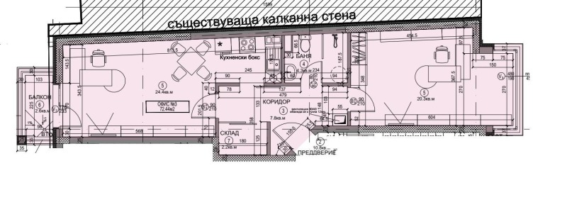 Продава ОФИС, гр. София, Красно село, снимка 6 - Офиси - 49443483