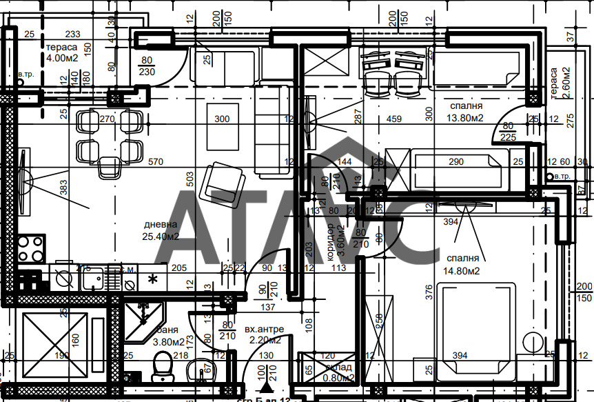 Продава 3-СТАЕН, гр. Пловдив, Беломорски, снимка 2 - Апартаменти - 53801469