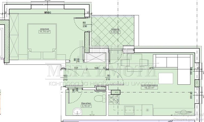 Продава 2-СТАЕН, гр. Приморско, област Бургас, снимка 2 - Aпартаменти - 48847129