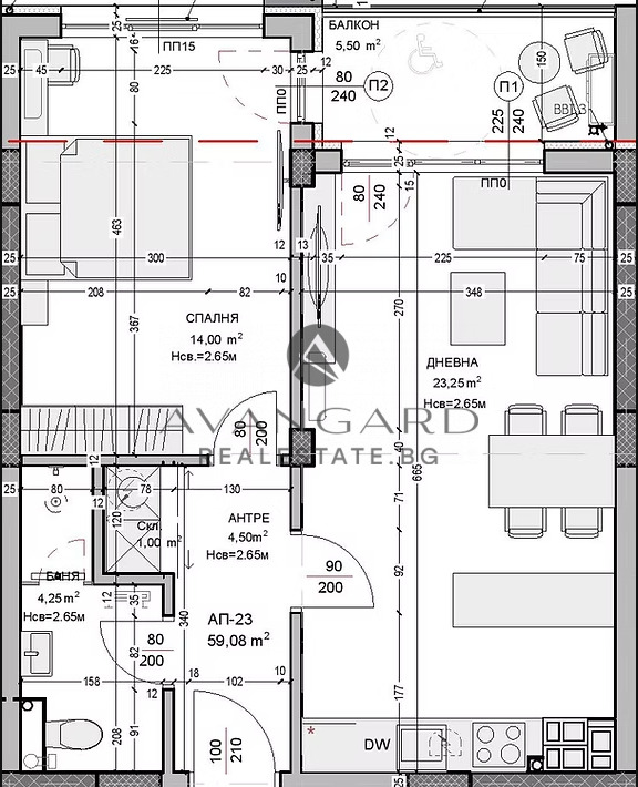 In vendita  1 camera da letto Plovdiv , Ostromila , 69 mq | 65210761 - Immagine [7]