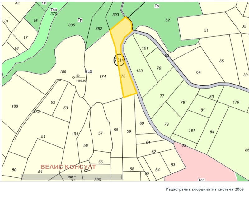 Προς πώληση  Οικόπεδο Σοφηια , Βηστρητσα , 3277 τ.μ | 86944805 - εικόνα [3]