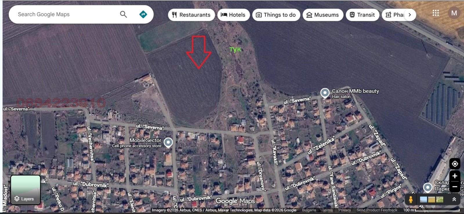 Продава ПАРЦЕЛ, гр. Бургас, Долно Езерово, снимка 2 - Парцели - 56206320