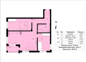 3-стаен град Перник, Изток 10