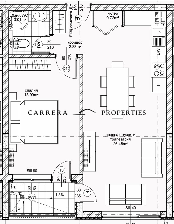 Продава 2-СТАЕН, град Варна, Възраждане 1 • 127000 € • 20251045 — Holmes.bg