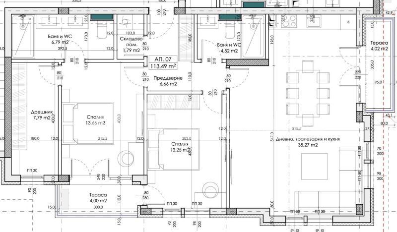 Продава 2-СТАЕН, гр. Пловдив, Беломорски, снимка 3 - Апартаменти - 53581384